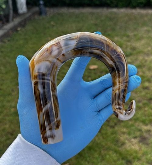 Resin Walking Stick Full Turned Handle