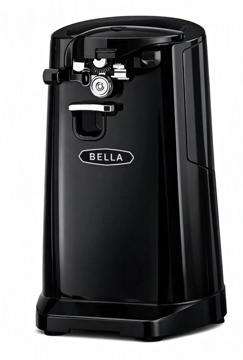 Bella Tall Can Opener With Knife Sharpener UK Plug - Black — image 1