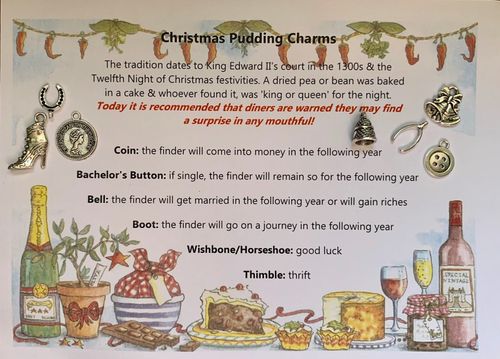 Traditional Christmas Pudding Charms — image 1