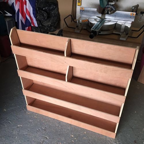 Assembled Ford Transit Custom  Ply Van Racking Ply Lining Tool Storage Swb — image 2