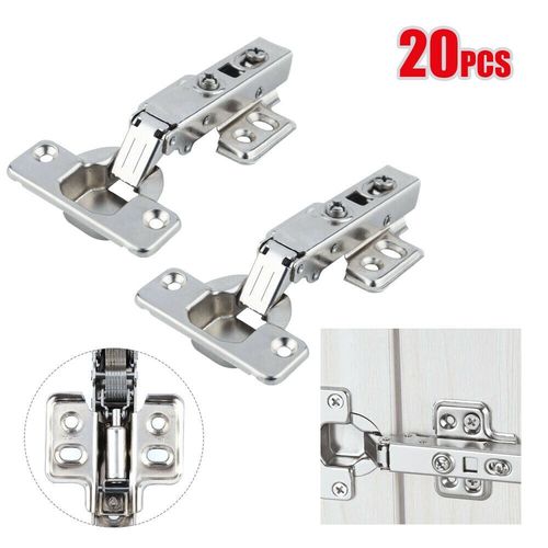 Cabinet Hinges Soft Close Quick Release Kitchen Cupboard Door Full overlay 35mm — image 10