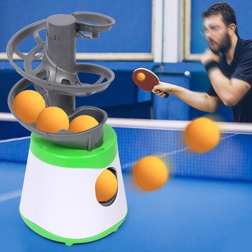 Table Tennis Robot PingPong Ball Machine Automatic Machine Exercise Green UK — image 5