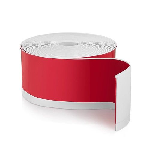 1-10M Skirting Board Self Adhesive Skirting Edging Trim PVC Flexible Skirting UK