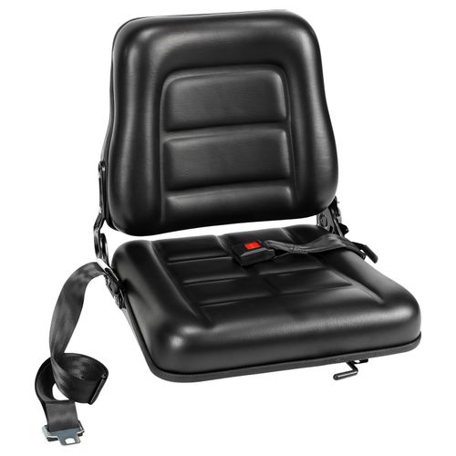 Universal Forklift Seat with Foldable Seatback Security Lock GEARZAAR Brand — image 4