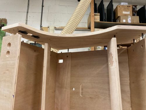 24" Ply 2 Player Bartop Arcade Cabinet Flat Pack Kit - Pls Read Description — image 9