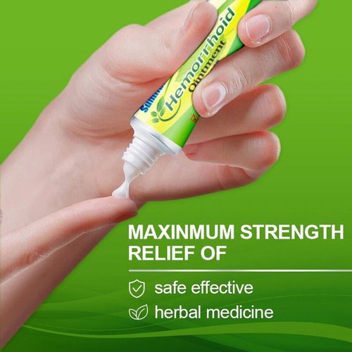 Hemorrhoids Internal and External Anal Fissure Cream Pain Reliving Cooling Herbs — image 3