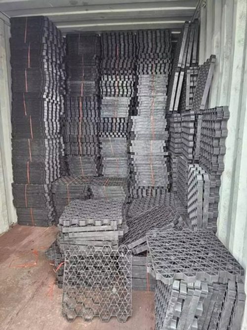 Gravel Stabiliser Grid Driveway Reinforcement Grid 500x500x40mm Shed Base