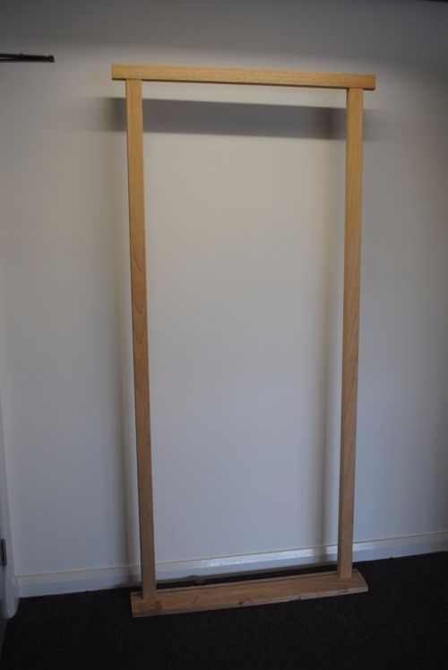 external door frame 33" door and cill, waterbar weatherseal hardwood reversible — image 8