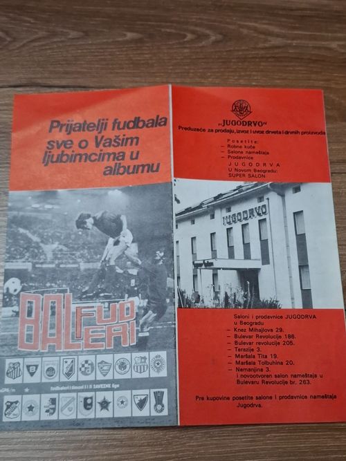 Red Star Belgrade - Real Madrid 1975 football programme Cup Winners Cup — image 5