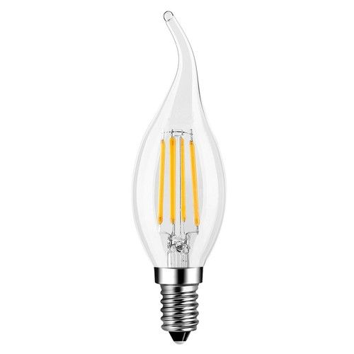 LED Filament Bulbs E14 E27 B15 B22 Dimmable Clear Amber Glass Industrial Light