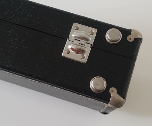 Clarinet Hard Wood Case - Black with Plush Lining - Empty Case for Bb Clarinet - — image 10
