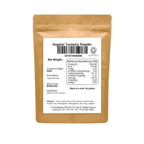 ORGANIC Turmeric Tumeric Powder | Haldi Premium Quality Soil Asso Certified — image 2