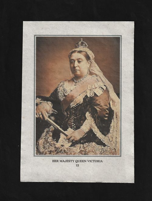 Set of 20 portraits of H.M Queen Victoria, Queen of Great Britain REPRODUCTION — image 12