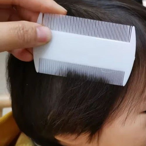 Double Sided Fine Tooth Nit Comb Head Lice Detection Removal Adults Kids Hair