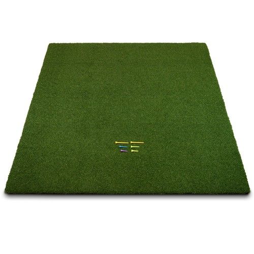 SimSpace Golf Strike Mat Tee Turf Artifical Short Pile Grass Launch Mat Pad