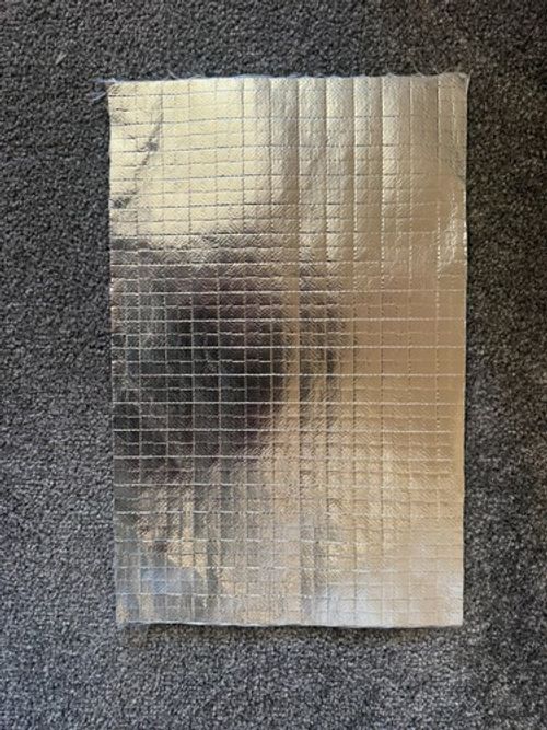 Motorcycle Race Track Fairing Exhaust Engine Heat Shield Self Adhesive 250 x 330