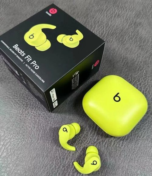 Beats Fit Pro True Wireless Noise-Cancelling Earplugs -Yellow/