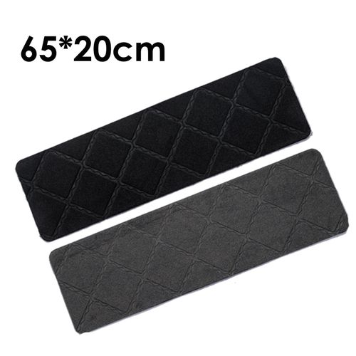 15X Anti-Slip Stair Tread Pads 65x20cm Carpet Stair Treads Mats Self Reused Step — image 1