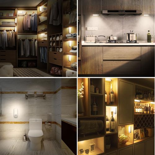 ANOPU Motion Sensor Lights Indoor, 2 Pack USB 6 cm x 12,5 x 2,3 cm, White — image 8