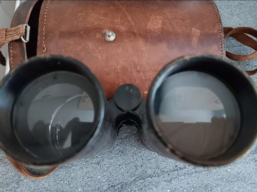 Hensoldt Wetzlar Nacht-Dialyt 8x56 Binoculars Vintage WW2 Era (uncleaned) — image 6