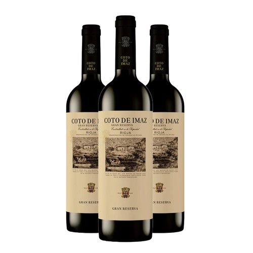El Coto ‘Coto de Imaz’ Rioja Gran Reserva 3 x 75cl | Smooth, Complex Spanish Red