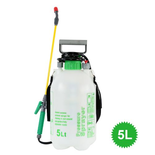 5L Garden Pressure Sprayer – Portable Hand Pump Chemical Weed Spray Bottle — image 2