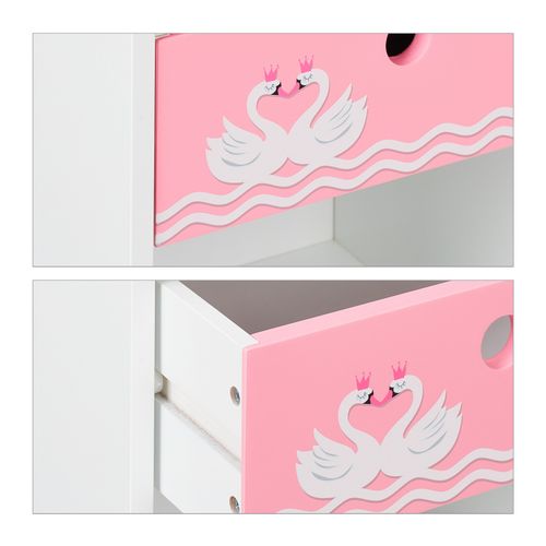 Bedside table Children's Nightstand Compact MDF Material Kids' Bedside Cabinet — image 7