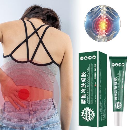 Lumbar Spine Gel Cold Compress Herbal 20g Pain Relief Back Support Natural UK — image 8