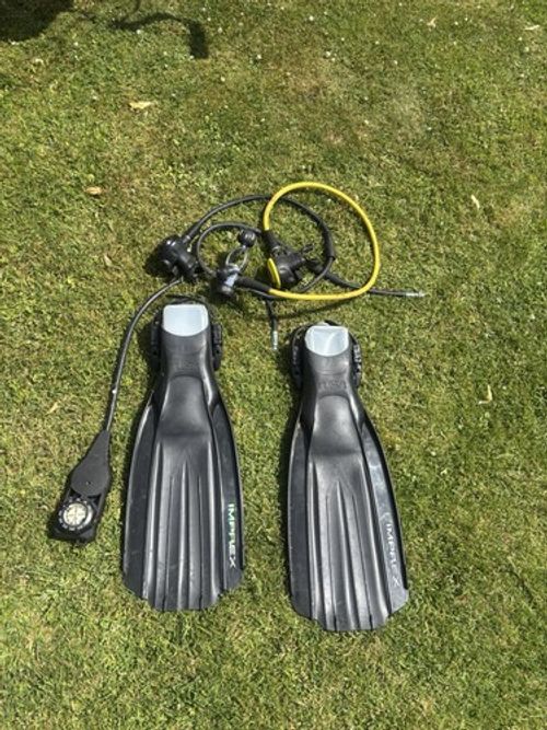 Scuba Diving Set Up Diving Equipment