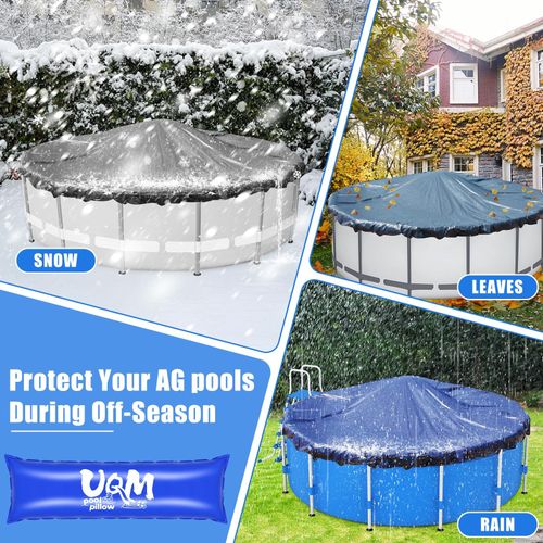 UQM Extra Large Thick Pool Pillow Above Ground Pools, 4x15 Ft Pool Pillow — image 7