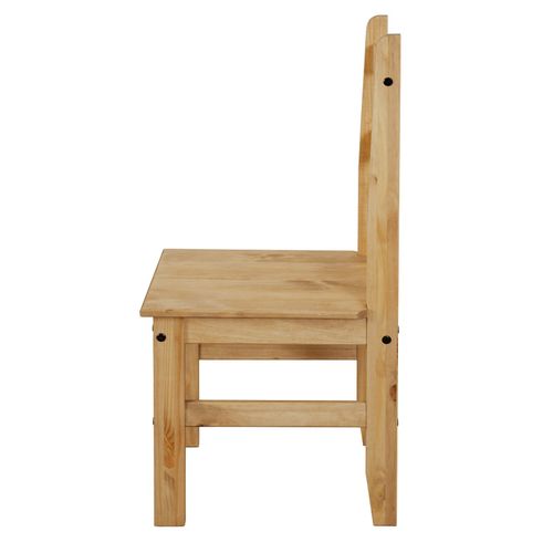 Corona Dining Table Set 4 Seater Solid Mexican Pine Wood Table With 4 Chairs — image 8