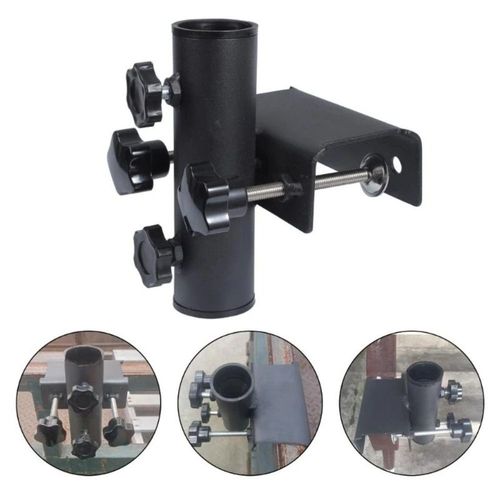1PC Parasol Support Clamp Outdoor Umbrella Stand Balcony Umbrella Holder — image 2