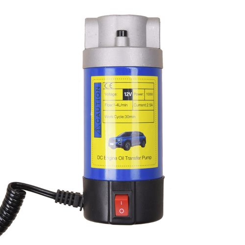12V Electric Car Diesel Fuel Pump Oil Transfer Extractor Fluid Siphon Pump 100W — image 11