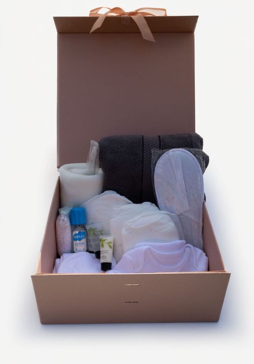 Pre Packed Maternity/Hospital Luxury Labour Box for Newborn Baby and mum — image 4