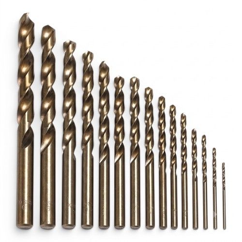 Cobalt Drill Bits HSS M35 Stainless Steel Metal Jobber Twist 1mm-13mm DIN 338