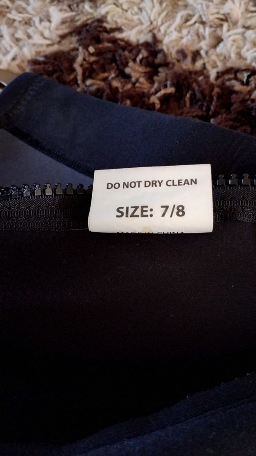 Kids Shorty Wetsuit, No Fear, 7/8 Years, Black/Grey, Used - VG — image 4