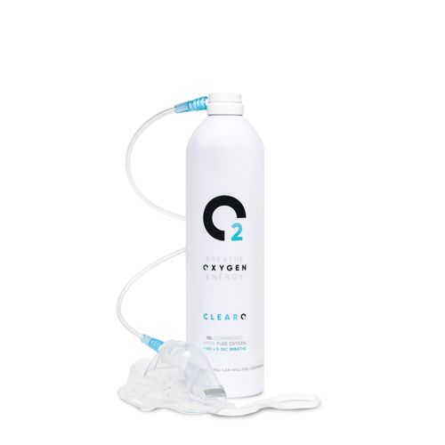 ClearO2 15L Breathing Oxygen Can/Bottle/Cylinder/Canister with Mask and Tube — image 1