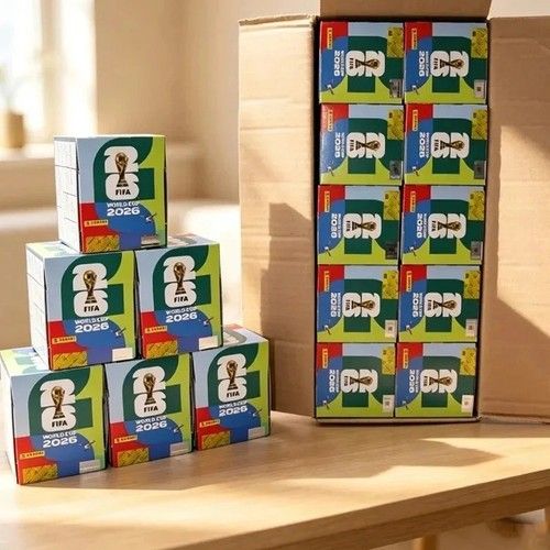FIFA World Cup 2026 PANINI Collection - 1 Box 50 packs 350 stickers uk