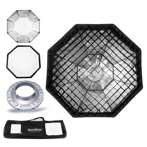 Godox SL60IIBi Bi-color Studio LED Video Light with 95cm Grid Softbox 2m Stand — image 13