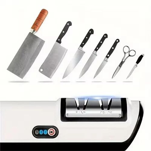Electric Knife Sharpener – Automatic Kitchen Knife Sharpening Tool — image 6