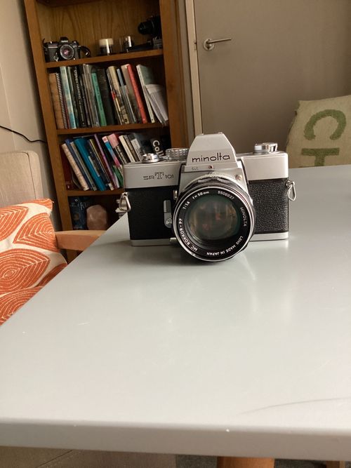 Minolta SRT101 with RokkorPF 58mm f1.4 lens — image 5