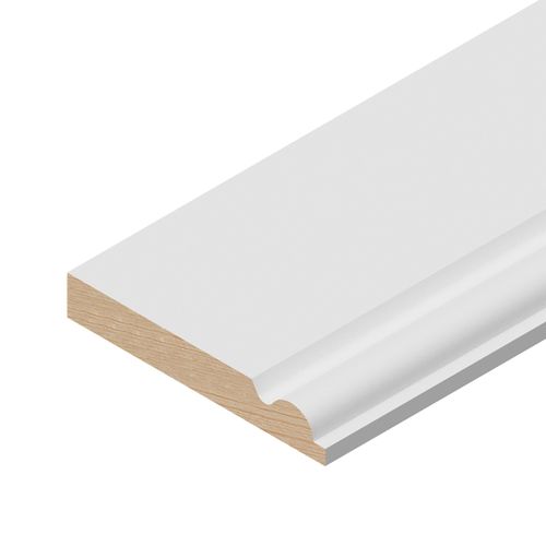 Skirting Board  White Primed Pine (not MDF)  Bullnose Chamfered Ogee Torus — image 2