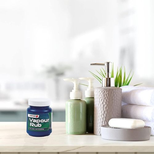 MENTHOL VAPOUR RUB CONGESTION RELIEF CHEST THROAT EUCALYPTUS VICKS VAPORUB 100G  — image 6