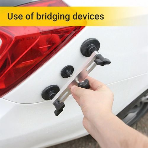 66PCS PDR Car Paintless Kit Dent Puller Lifter Repair Removal Hail Glue Gun Tool — image 18
