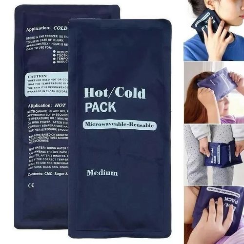 Reusable Hot Cold Ice Gel Pack Pad Back Pain Relief Muscle Injuries Migraine — image 11