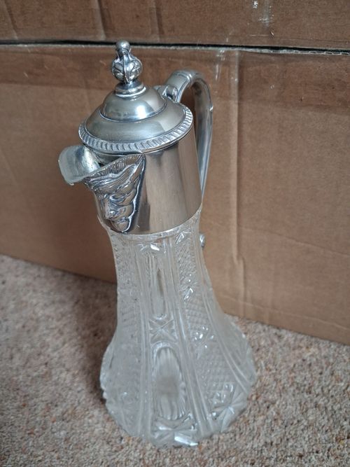 Cut Glass Claret jug — image 1
