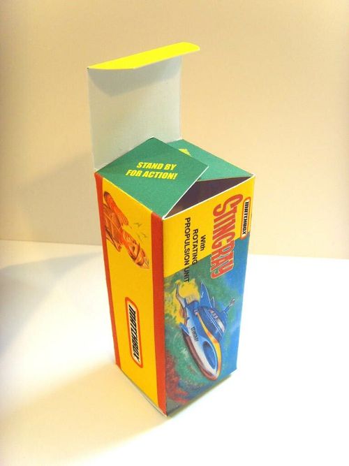 MATCHBOX - STINGRAY SUBMARINE -  Superb custom display box and tray ONLY. — image 3