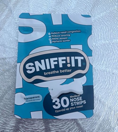 SNIFF!IT Breathe Better Nasal Strip Pack Transparent 30 Pack Snoring — image 1