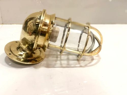 Collectible Oceanic Brass Bulkhead Sconce Nautical Wall Light Marine Lamp — image 7