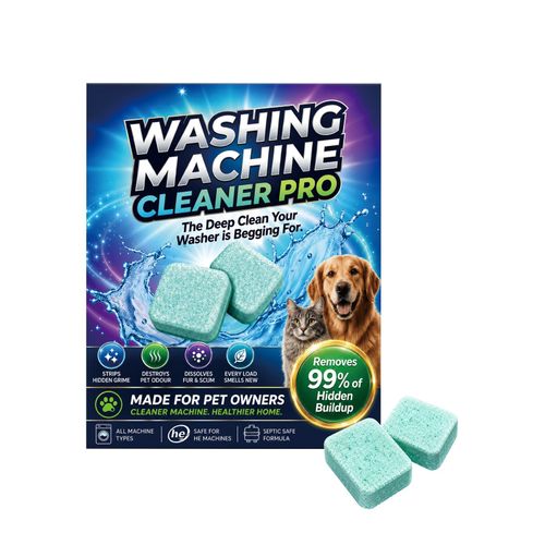 Prime Drum Washing Machine Cleaner Pro,12-Pack Deep Clean Drum & Remove Descaler — image 1